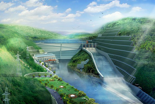 方正老挝南塔河1号水电站项目